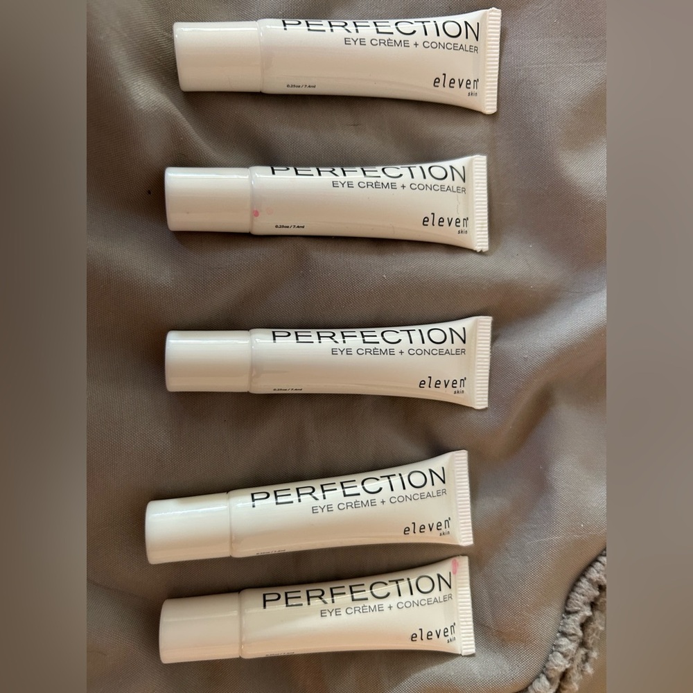 NEW Lot of 5 Eleven PERFECTION Eye Cream + Concealer